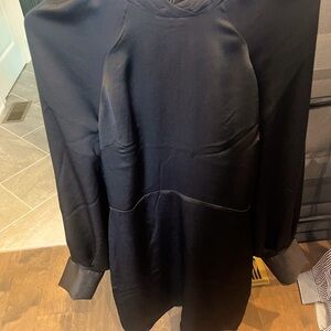 Express Black Silky Dress - Size Small - NWT